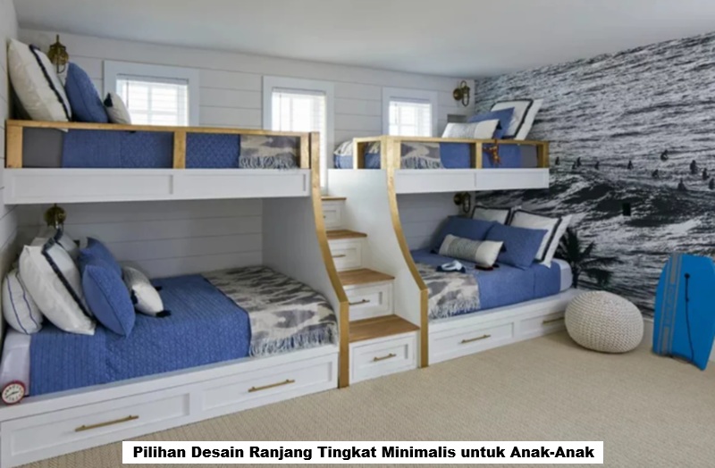 Desain Ranjang Tingkat Minimalis