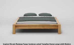 Inspirasi Desain Ranjang Tanpa Sandaran untuk Tampilan Kamar yang Lebih Modern Inspirasi Desain Ranjang Tanpa Sandaran untuk Tampilan Kamar yang Lebih Modern